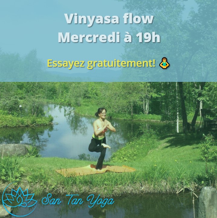 Vinyasa Soft flow GRATUIT mercredi!